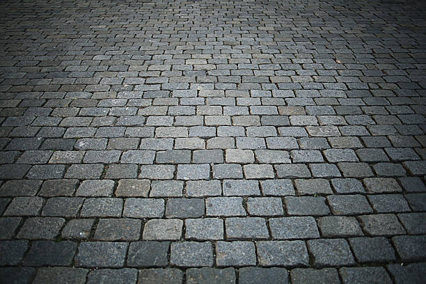 istock stones paving the old texture background 527692745
