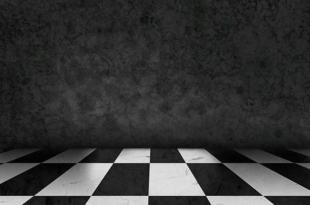 istock chess background interior in a dark room 527693167