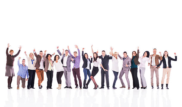 istock Cheerful business people. 527693395