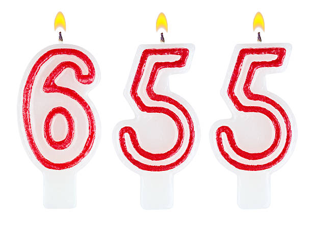 istock candles number six hundred fifty-five isolated on white 527696125