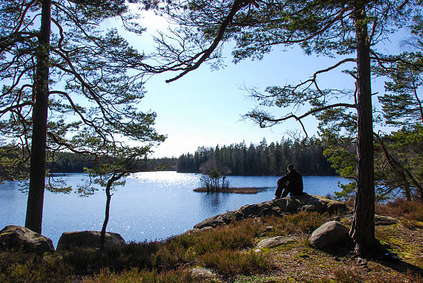 istock Sitting by the lake 527696843
