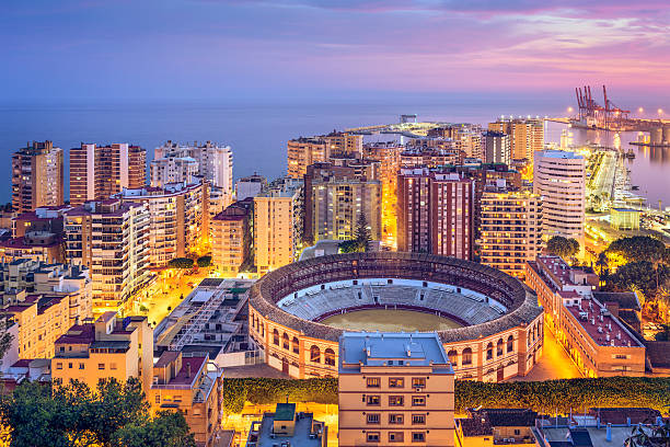 istock Malaga, Spain Cityscape on the Sea 527696857