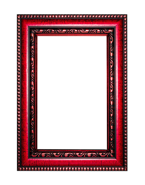 istock wooden frame for painting or picture on white background 527701423