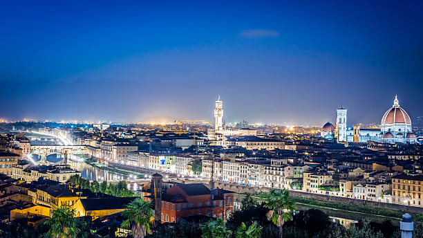 istock Night over the Florence, Italy 527703315