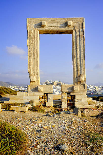 istock Portara, Naxos island, Greece 527704487