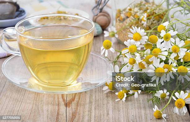 Cup Of Herbal Chamomile Tea Stock Photo - Download Image Now - Aromatherapy, Copy Space, Cup