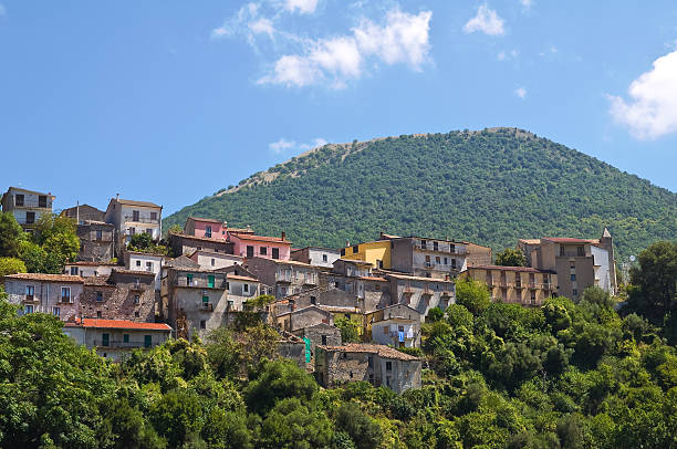 istock Panoramic view of Viggianello. Basilicata. Italy. 527705069