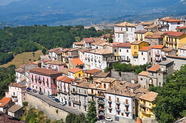 istock Panoramic view of Viggianello. Basilicata. Italy. 527705071
