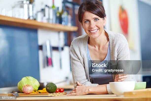 I Use Only The Freshest Ingredients Stock Photo - Download Image Now - 30-39 Years, Adult, Adults Only