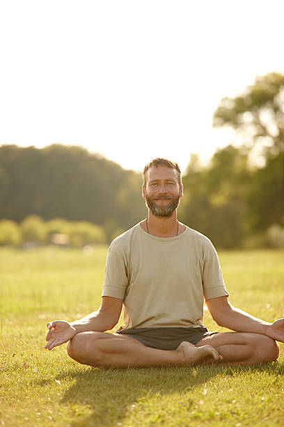 istock Appreciating the beauty of nature while doing yoga 527726219