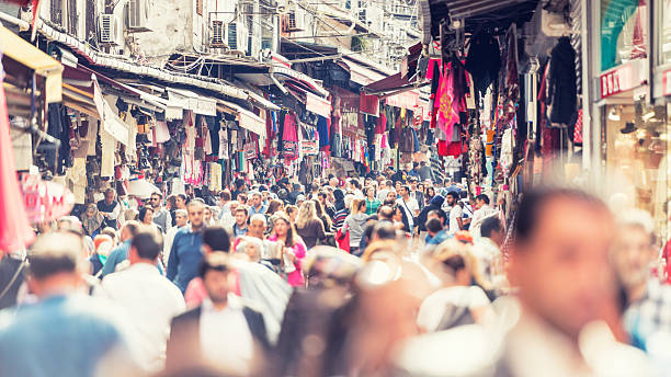 istock Crowds at Eminonu district of Istanbul 527727469