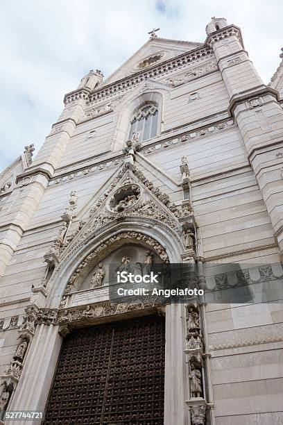 Naples Cathedral Facade Stock Photo - Download Image Now - Architecture, Building Entrance, Building Exterior