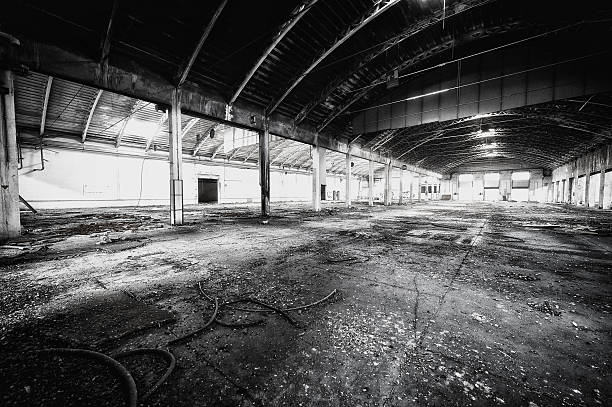 istock Old abandoned factory building 527745251