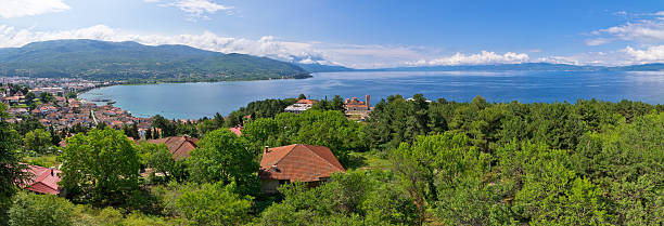 istock Green scenery in Ohrid, Macedonia 527746443