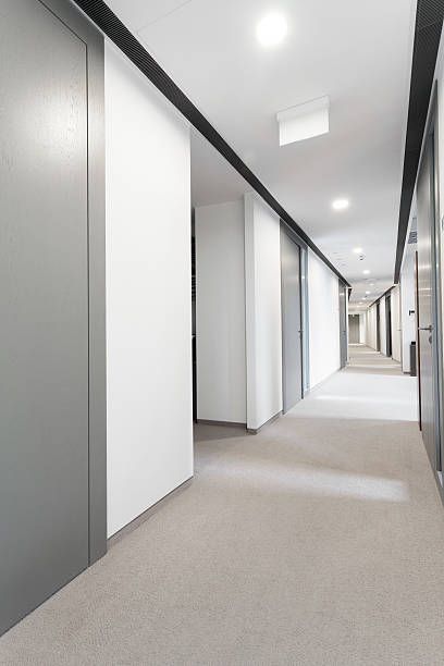 istock Hall in modern business centre 527746681