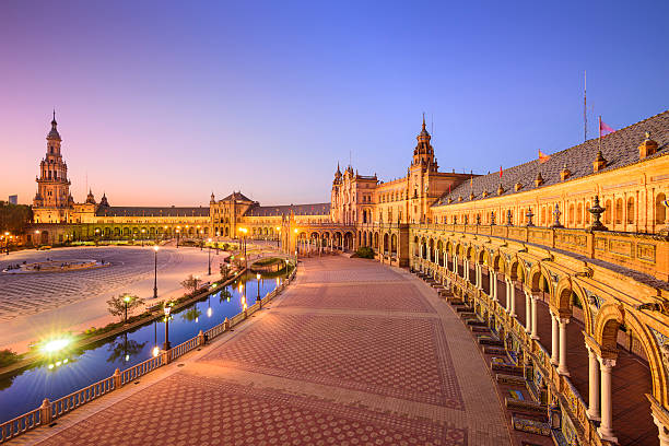 istock Spanish Square of Seville, Spain 527748643