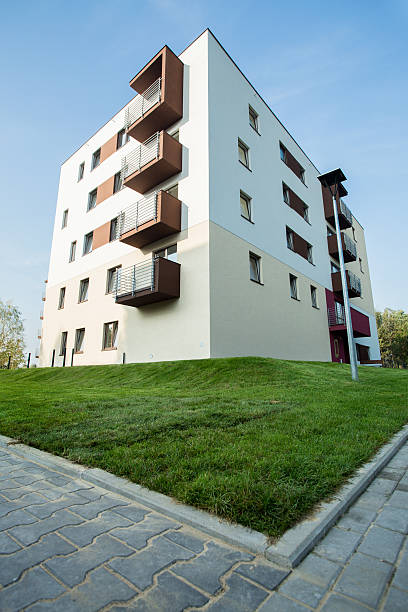 istock Newly built block of flat 527759661