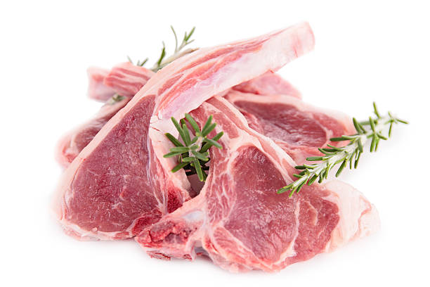 raw lamb raw lamb lamb meat stock pictures, royalty-free photos & images
