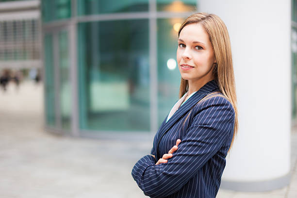 istock Business woman portrait 527763521