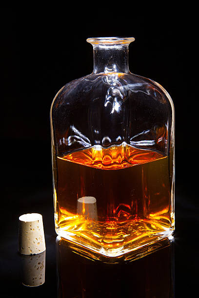 istock The bottle of brandy 527787233