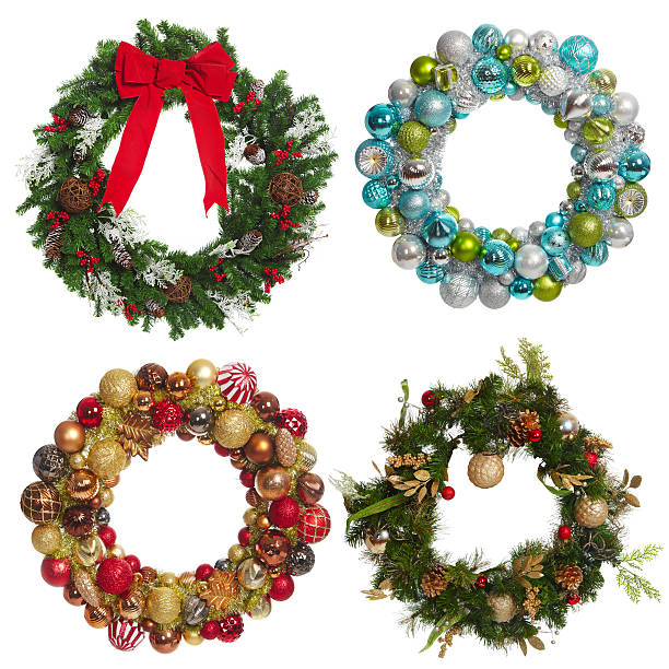 istock Set of Christmas garland. 527794701