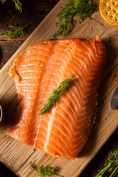 istock Homemade Smoked Salmon Appetizer 527795653