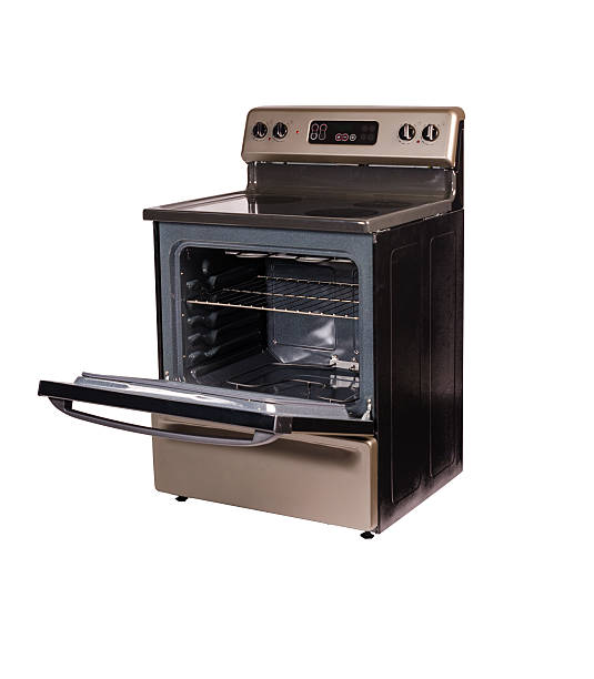istock Isolated Vitroceramic Stove Oven Open White Background 527795893