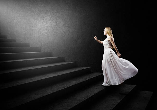 istock Woman in white 527800025