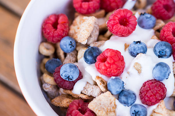 istock Healthy breakfast -muesli and fresh fruits 527814005