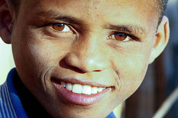 istock Cute african boy with beautiful smile - Madagascar 527815489