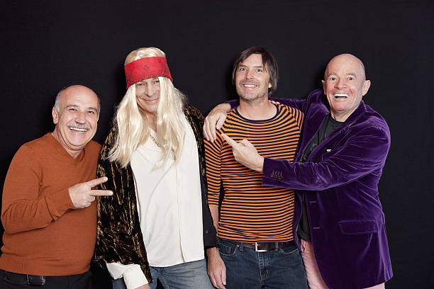 istock Senior rockers having fun 527818175