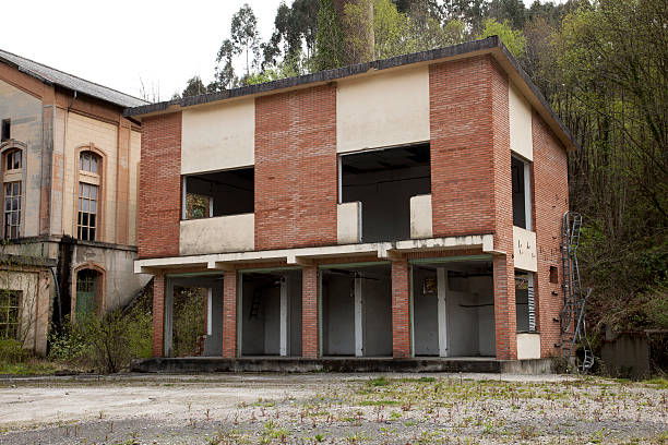 istock Industrial abandoned building in Asturias, Spain 527837851