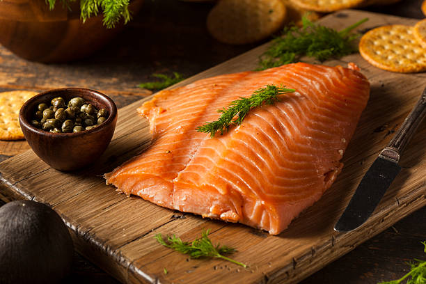 istock Homemade Smoked Salmon Appetizer 527838893