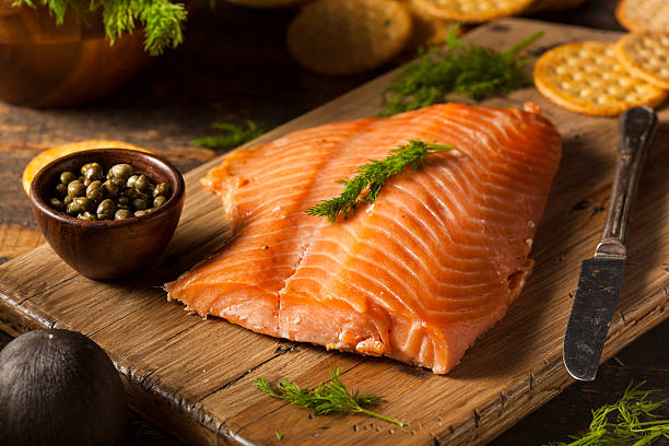 istock Homemade Smoked Salmon Appetizer 527838901