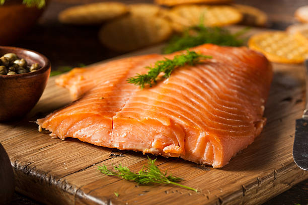 istock Homemade Smoked Salmon Appetizer 527838903