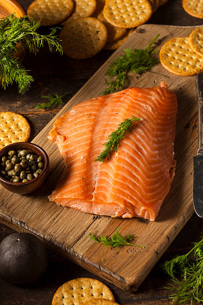istock Homemade Smoked Salmon Appetizer 527838907