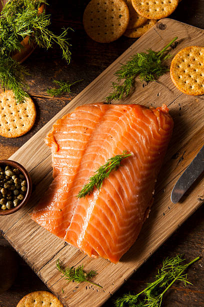 istock Homemade Smoked Salmon Appetizer 527838911