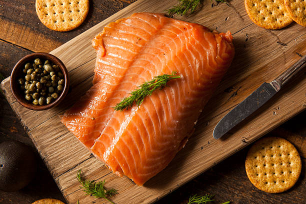 istock Homemade Smoked Salmon Appetizer 527838913