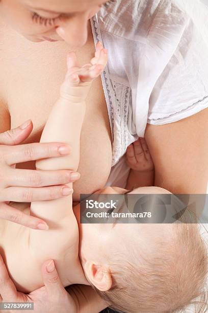 Breastfeeding Stock Photo - Download Image Now - Adult, Animal Teat, Baby - Human Age