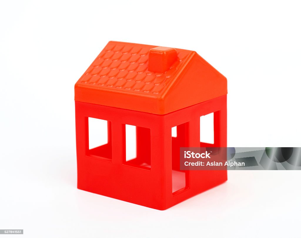red house Architecture Stock Photo