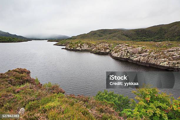 Upper Lake Nel Parco Nazionale Di Killarney - Fotografie stock e altre immagini di Ambientazione esterna - Ambientazione esterna, Anello di Kerry, Collina