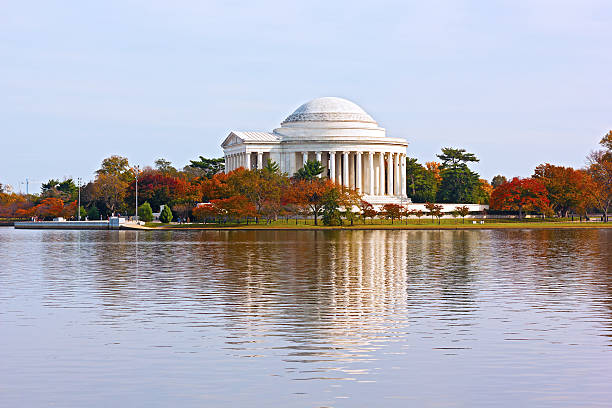 istock Thomas Jefferson Memorial in autumn, Washington DC. 527845051