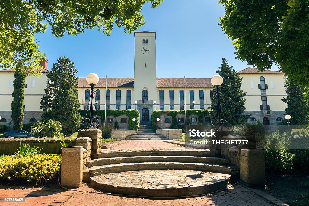 Rhodes University in Grahamstown Rhodes University in Grahamstown, South Africa South Africa Stock Photo