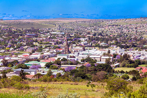 istock Grahamstown cityscape from Fort Selwyn 527859925