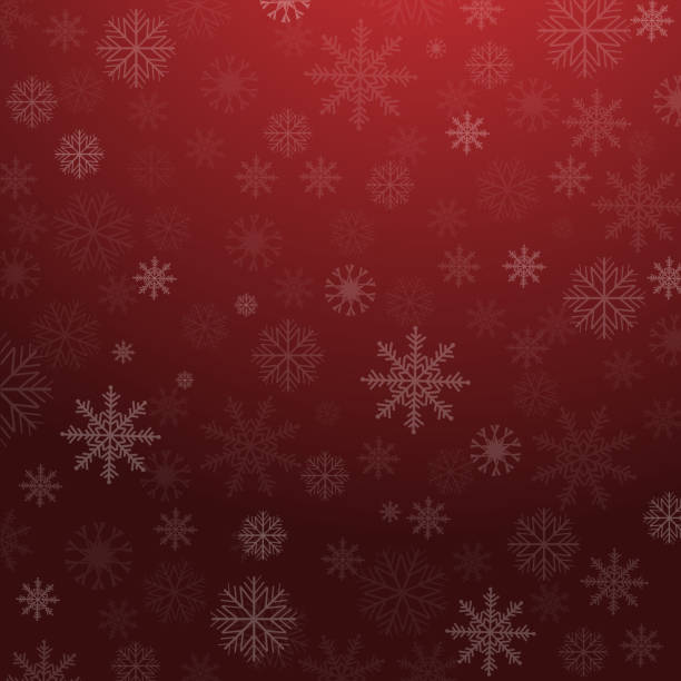 istock Christmas background with snowflakes 527860983