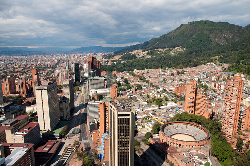 View of the city of Caracas from El Calvario Park