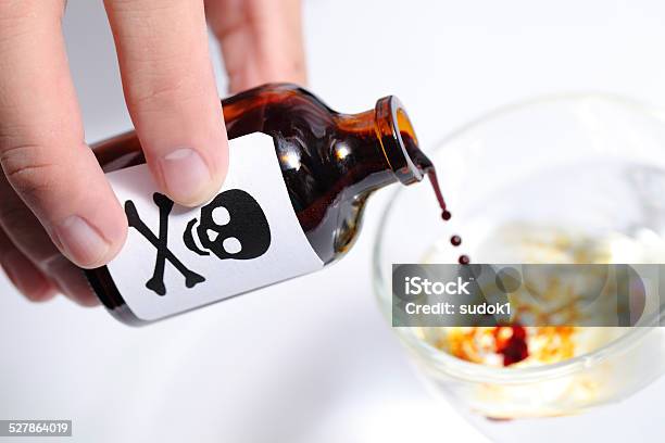 Kill With Poison Stock Photo - Download Image Now - Poisonous, Murder, Bottle