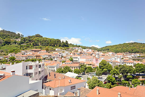 View over Monchique, small town on the Algarve, Portugal View over Monchique, small town on the Algarve, Portugal alte algarve stock pictures, royalty-free photos & images