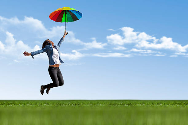 Flying in the rain