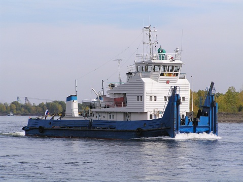 River tugboat the power 700 HP